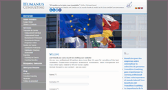 Desktop Screenshot of humanusconsulting.com